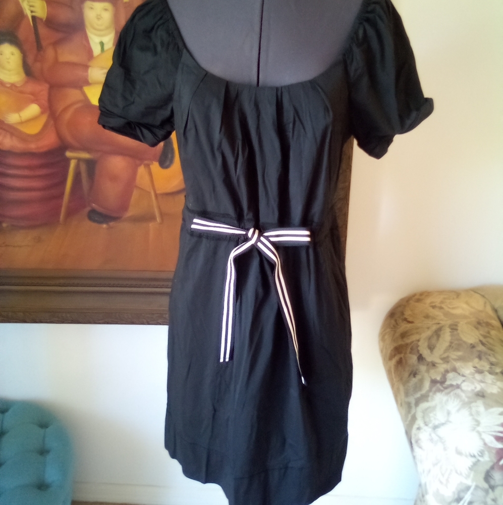 Casual Black Dress With Pockets